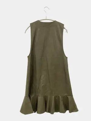 ZARA/ザラ/ジャンパースカート/ワンピース/ドレス/カーキ/USA S