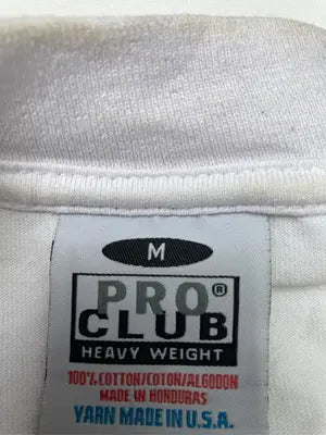 PRO CLUB/Tシャツ/カットソー/トップス/ホワイト/M
