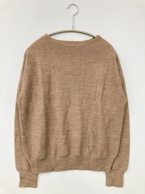 OPAQUE.CLIP/オペークドットクリップ/ニット/セーター/トップス/ブラウン/40/L