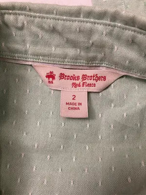 BROOKS BROTHERS/ブルックスブラザーズ/シャツ/ブラウス/トップス/ライトグリーン/2
