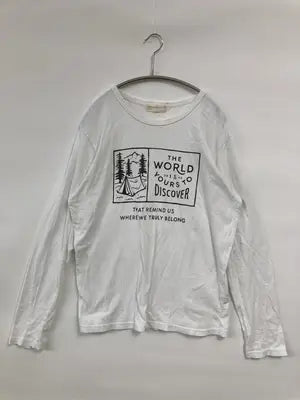 BACK NUMBER/バックナンバー/Tシャツ/カットソー/トップス/ホワイト/MEDIUM