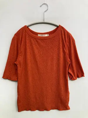 MOUSSY/マウジー/Tシャツ/カットソー/トップス/オレンジ/F