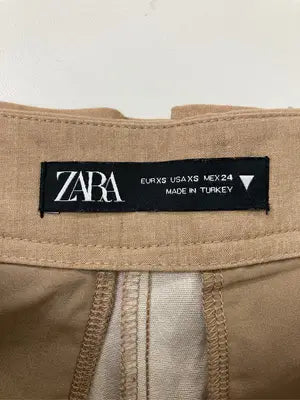 ZARA/ザラ/ショート/ミニスカート/スカート/ベージュ/EUR XS