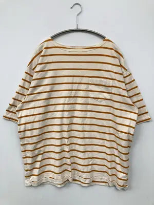 coen/コーエン/Tシャツ/カットソー/トップス/ブラウン/LARGE