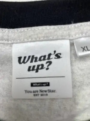What's up?/Tシャツ/カットソー/トップス/グレー/XL