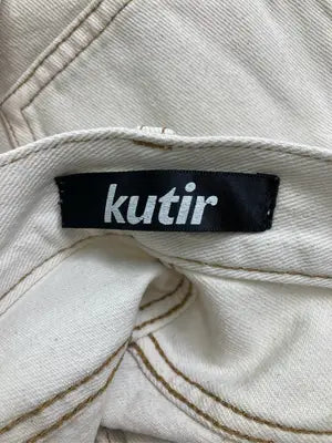 kutir/クティール/デニムパンツ/パンツ/アイボリー/S