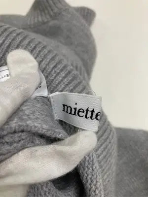miette/ミエット/ニット/セーター/トップス/グレー/M