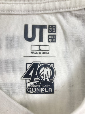 UNIQLO/ユニクロ/Tシャツ/カットソー/トップス/ホワイト/L