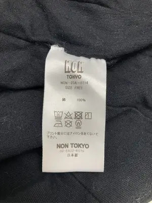 NON TOKYO/ノントーキョー/ノースリーブ/トップス/ブラック/FREE