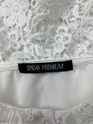 SPRAY PREMIUM/スプレイプレミアム/シャツ/ブラウス/トップス/ホワイト/M