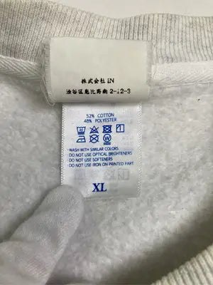 スウェット/トップス/グレー/XL