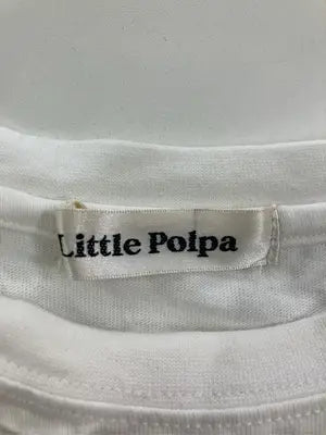 Little Polpa/Tシャツ/カットソー/トップス/ホワイト/3L