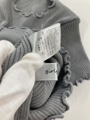 girly doll/ガーリードール/Tシャツ/カットソー/トップス/グレー