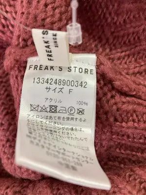 FREAK'S STORE/フリークスストア/カーディガン/ボレロ/トップス/ピンク/F