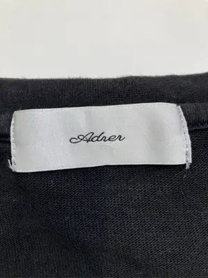 ADRER/アドラー/Tシャツ/カットソー/トップス/ブラック/L