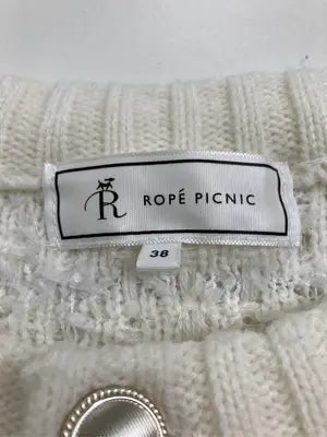 ROPE PICNIC/ロペピクニック/カーディガン/ボレロ/トップス/ホワイト/38