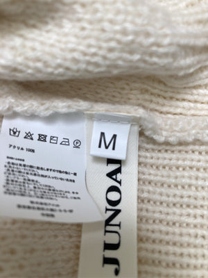 JUNOAH/ジュノア/ニット/セーター/トップス/アイボリー/M