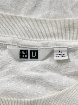 UNIQLO U/ユニクロユー/Tシャツ/カットソー/トップス/ホワイト/XL