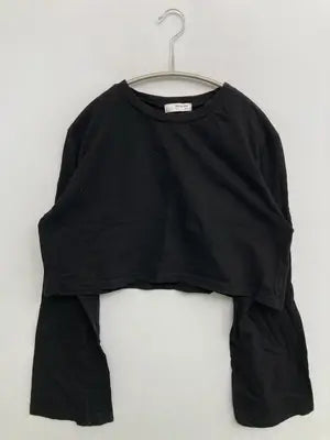 Merong Shop/Tシャツ/カットソー/トップス/ブラック/Free
