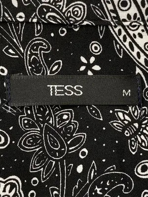 TESS/シャツ/ブラウス/トップス/ブラック/M