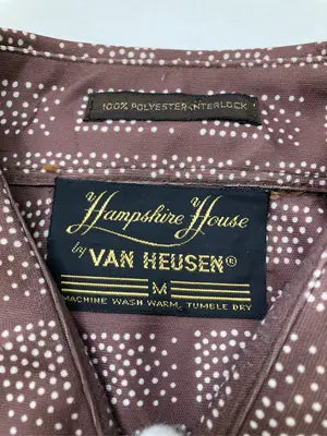 VAN HEUSEN/ヴァンヒューゼン/シャツ/ブラウス/トップス/ブラウン/M