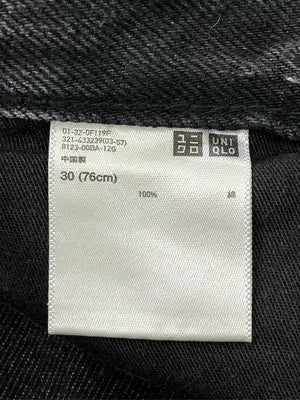 UNIQLO/ユニクロ/デニムパンツ/パンツ/ブラック/30