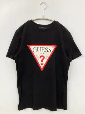 GUESS/ゲス/Tシャツ/カットソー/トップス/ブラック/ S