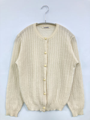 GAIN/カーディガン/ボレロ/トップス/ホワイト/M