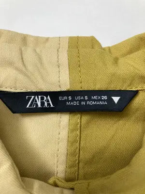 ZARA/ザラ/シャツ/ブラウス/トップス/ベージュ/S