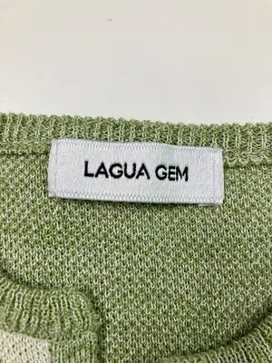 LAGUA GEM/ラグアジェム/ベスト/トップス/ライトグリーン/FREE