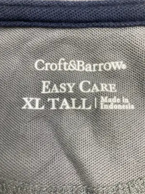 croft&barrow/クラフトアンドバロー/ポロシャツ/トップス/グレー/XL TALL