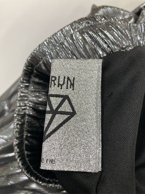 CUB RUN/ロングスカート/スカート/シルバー