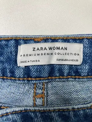 ZARA WOMAN/ザラウーマン/デニムパンツ/パンツ/ブルー/EUR36 USA 4 MEX 26