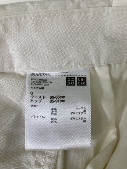 UNIQLO/ユニクロ/その他パンツ/パンツ/ホワイト/S