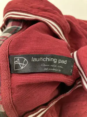 launching pad/パーカー/トップス/レッド/M