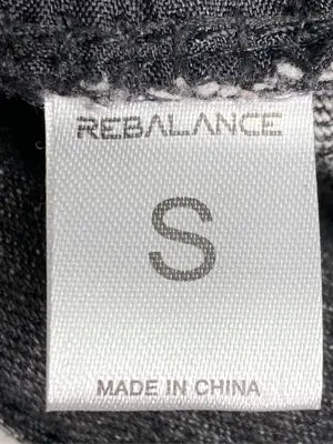 REBALANCE/デニムパンツ/パンツ/ブラック/S