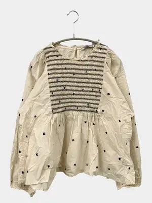 ZARA/ザラ/シャツ/ブラウス/トップス/アイボリー/USA M