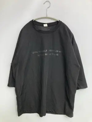 Tシャツ/カットソー/トップス/ブラック