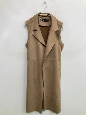 ZARA/ザラ/ベスト/トップス/ベージュ/M