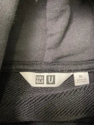UNIQLO U/ユニクロユー/パーカー/トップス/ブラック/XL