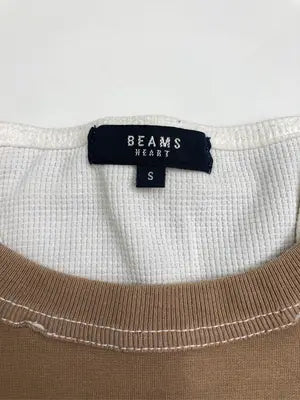 BEAMS HEART/ビームスハート/Tシャツ/カットソー/トップス/ブラウン/S