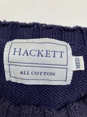 HACKETT/ニット/セーター/トップス/ネイビー/M