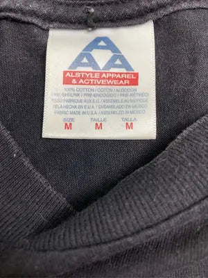 ALSTYLE APPAREL&ACTIVEWEAR/アルスタイルアパレルアンドアクティブウェア/Tシャツ/カットソー/トップス/ブラック/M