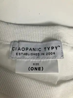 CIAOPANIC TYPY/チャオパニックティピー/Tシャツ/カットソー/トップス/ホワイト/ONE