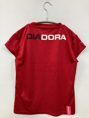 DIADORA/ディアドラ/ジャージ/トラックジャケット/トップス/レッド/M