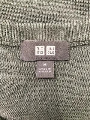 UNIQLO/ユニクロ/ニット/セーター/トップス/グリーン/M
