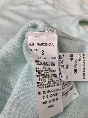 AZUL/アズール/Tシャツ/カットソー/トップス/ライトグリーン/S