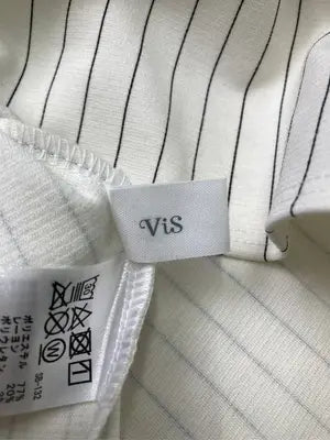 ViS/ビス/Tシャツ/カットソー/トップス/ホワイト/F