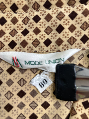 MODE UNION/モードユニオン/シャツ/ブラウス/トップス/ベージュ/89