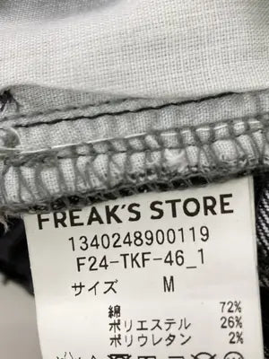 FREAK'S STORE/フリークスストア/デニムパンツ/パンツ/ブラック/M